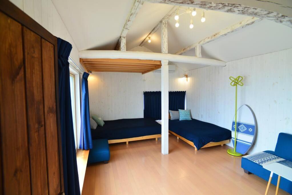 佐渡 ビーチまで0分 1客のみ オーシャンビュー Beach Side House ウッドデッキ Sado Esterno foto